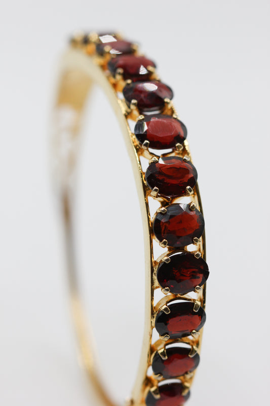 Garnet bangle