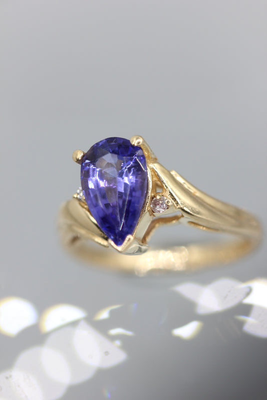 Tanzanite ring